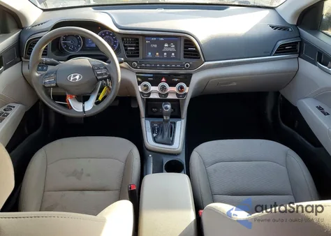 2019 Hyundai Elantra Sel z USA, uszkodzony, nr VIN 5NPD84LF2KH488536